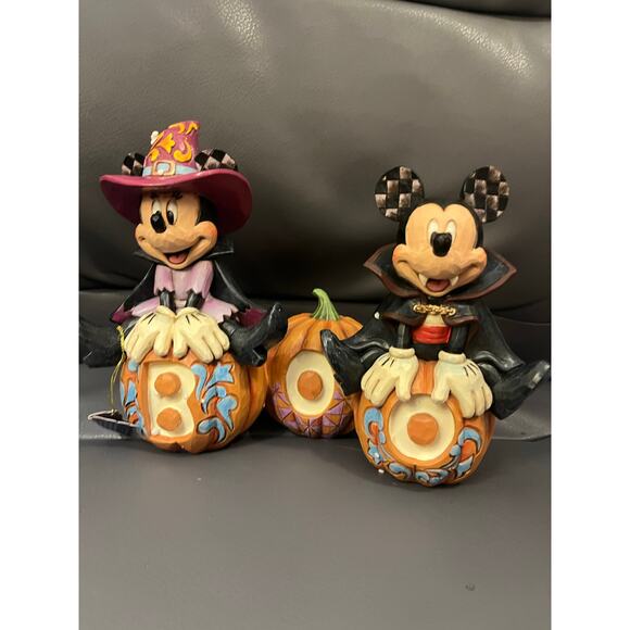 Disney Halloween “Cutest Pumpkins in the Patch” Jim Shore figurine - Picture 1 of 6